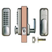 Mechanisch codeslot - Bricard