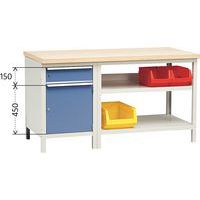 Complete werkbank Modul 152 met kast en lade