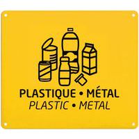 Signalisatieplaat met muurbevestiging - plastic Rossignol