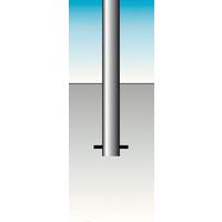 Straatpaal - Te verankeren