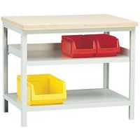 module 100, 1 verwijderbaar legbord en 1 vast onderlegbord