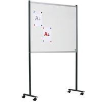 Scheidingswand verrijdbaar viltbord geëmailleerd - Vanerum