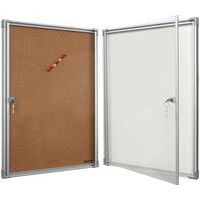 Binnenvitrine met draaideur extra plat - Vanerum