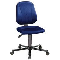 Werkplaatsstoel ESD Unitec, op wielen_Bimos