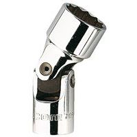 Dopsleutels 3/8 scharnierend, 12-zijdig OGV, inchmaten