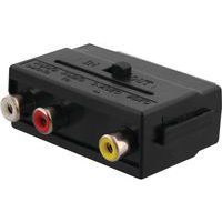 Scart mannelijk naar 3 RCA vrouwelijk adapter - T'nB