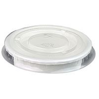 Deksel transparant voor pot van vezelmateriaal Set van 1000 Matfer Flo