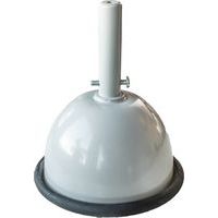 Voet compleet voor Mobiele trap met leuning