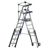 Platform PIR PIRL Sherpascopic glad - 5-7 treden - Tubesca Comabi