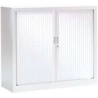 Roldeurkast effen, hoogte 100 cm - Vinco