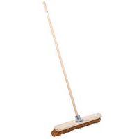 Houten steel met bezem van kokosvezel 60 cm - Manutan Expert