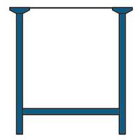 Pootstel voor werkbank BO