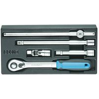 Dopsleutelset 1/2 in module 1/3 ES 1500 ES-1993 U-20 - Gedore