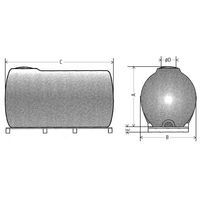 A: totale hoogteB: totale breedteC: totale lengteD: vulopening