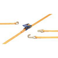 Sjorband in 2 delen met spanner met haak - Belasting 250 kg - Musketon