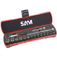 Doppen alle profielen vierkant 1/4 in koffer - SAM Outillage