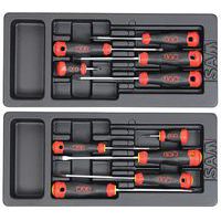 Schroevendraaier bi-materiaal S1 ABS-module 10 delig - SAM Outillage