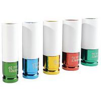 Slagdop 6-kant 1/2 lang antikras voor wielmoeren auto’s