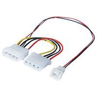 Voedingsadapter Molex voor 3-pins ventilator