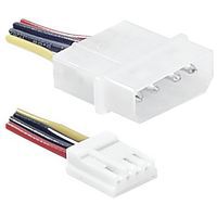 Voedingskabel Molex en Floppy - 20 cm