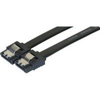 Kabel Slim sata - 6GB/s beveiligd (zwart) - 50 cm