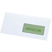 Envelop, wit gerecycled ERA Pure® 80 g - Doos van 500 - GPV