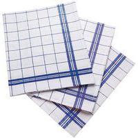 Theedoek van anti-pluis katoen - Set van 18 - Matfer