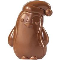 Mal met 4 vormen voor 2 pinguïns met muts - 80 mm - Matfer