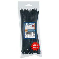 Zwarte nylon klemringen - Velamp