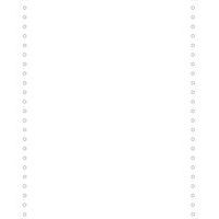 Listingblad 240x11 4/6 4 zijden afscheurbaar Caroll banden Papier 80g