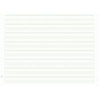 Listingblad in zone verdeeld 380x11 niet afscheurbare Caroll 2000vel