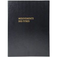 Bindomslag register 32x24 cm - Aandelenregister - Exacompta