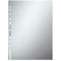 Geperforeerde hoes A4, doorzichtig glad polypropyleen, 75 µ, Leitz