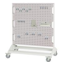 Dubbelzijdig mobiel rek met accessoires - Bott