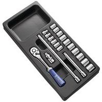 Module met doppen en hulpstuk 3/8 - metrische maten - 20 delig - Facom