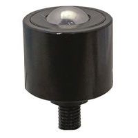 Kogelrol voor zware lading met draadeind - Draagvermogen 135 kg