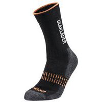 Sokken WARM - zwart/fluorescerend oranje - Blaklader