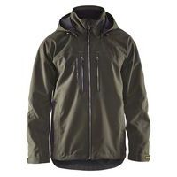 Winterjas Lichtgewicht 4890 - groen/zwart