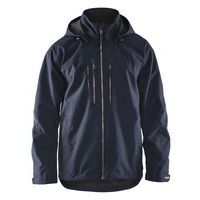 Winterjas Lichtgewicht 4890 - marineblauw/zwart