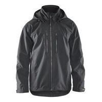 Winterjas Lichtgewicht 4890 - donkergrijs/zwart