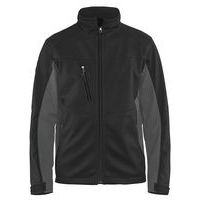 Jack Softshell 4950 - zwart/donkergrijs