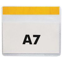 Documentenhoes transparant A7 - Zelfklevend - Manutan Expert