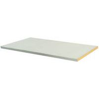 Werkblad Cubio 1500 x 750 x 40 Staal bekleed - BOTT