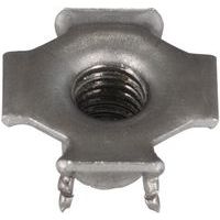 Inslagmoer staal verzinkt - Set van 100 - Norail