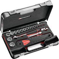 Doppenset met verlengsleutel 6-punt