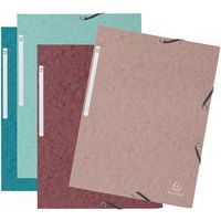 Elastomap met 3 kleppen Skandi - 60 stuks assorti - Exacompta