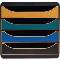 opbergmodule Big Box Neo Deco met 4 laden - Exacompta