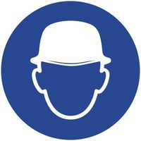 Bord helm verplicht rond