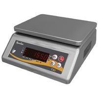 Waterdichte weegschaal van rvs, Geijkt: nee, Type weegschaal: Compacte, Weegvermogen: 6 kg