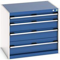 Werkplaatskast met laden cubio SL-867-4.1 - Bott